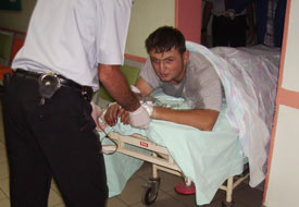 Seydişehir'de bıçaklı kavga