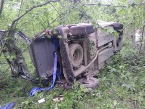 Ordu'da Kamyonet Devrildi: 6 Yaralı