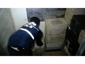 Aksaray'da Kaçak Sigara Operasyonu