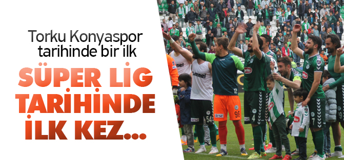 Torku Konyaspor tarihinde bir ilk