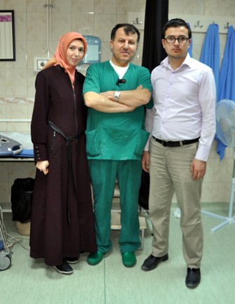 Merve öğretmen, bebeğine kıyamadı