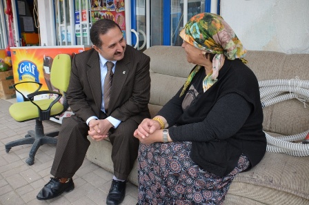 Kanık ve Özdemir’den Yalıhüyük’e ziyaret