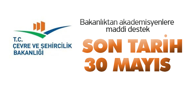 Bakanlıktan akademisyenlere maddi destek