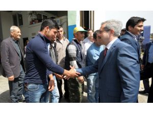 Ünüvar'dan Atık Toplayıcılara Ziyaret