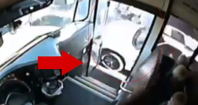 Ölüm böyle teğet geçti! TIKLA-İZLE