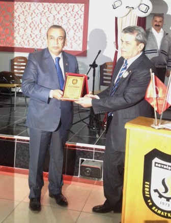 Esnaflar yemekte bir araya geldi