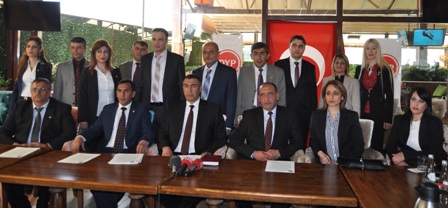 DYP adaylarını tanıtı