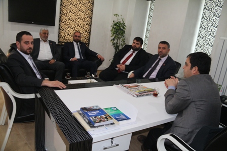 Milli İttifak adayları Memleket'i ziyaret etti