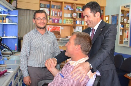 Altunyaldız gezilerini sürdürüyor