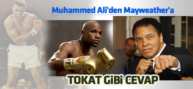 Muhammed Ali'den Mayweather'a tokat gibi cevap: En iyisi benim