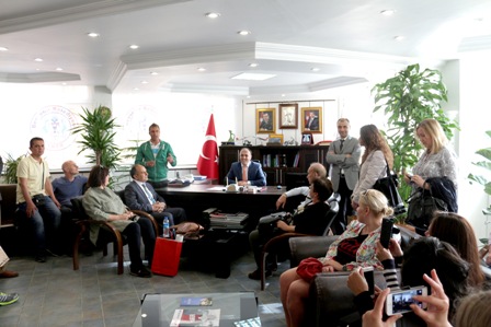 Başkan Özaltun’a Ziyaret