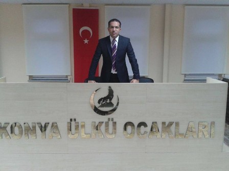 Konya Ülkü Ocaklarında bayrak değişimi