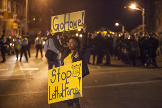 ABD'de Polis Şiddetine Protesto