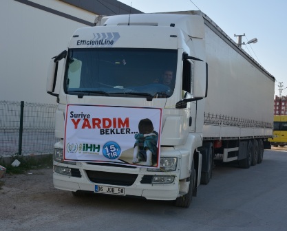 İHH'dan Suriye’ye 1 tır yardım