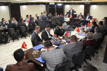 Adaylar MÜSİAD ve TÜMSİAD’ı ziyaret etti