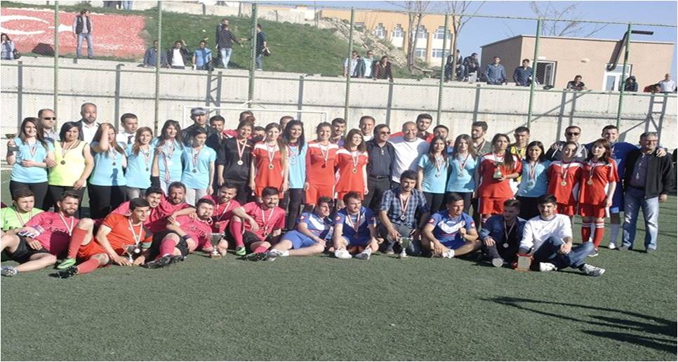 Ali Akkanat MYO Kampüsü Futbol Turnuvası sona erdi
