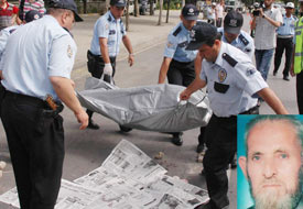 Kamyonetin çarptığı yaşlı bisikletli öldü