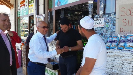 Sait Gönen ziyaretlere devam ediyor