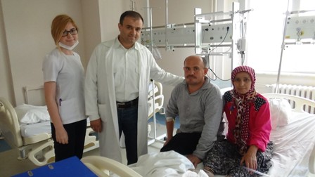 Anneler Günü’nde Eşine Böbreğini Hediye Etti