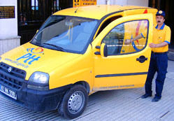Postacı selamı geç veriyor