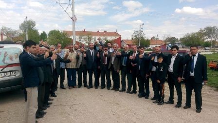 Saadet adayları sahada