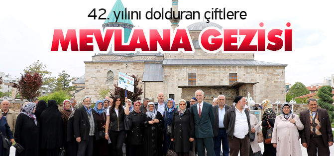 Evli çiftlere Konya gezisi
