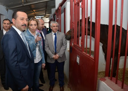 Rektör Gökbel’den Binicilik Tesislerine Ziyaret