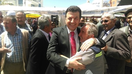 Şenol ilçe gezilerine devam ediyor
