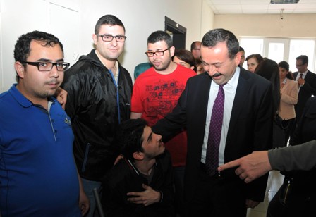 SÜ’den görme engellilere kolaylık
