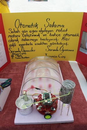 TÜBİTAK fuarında robotlar görücüye çıktı