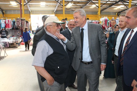 Kaleli Seydişehir’de destek turunda
