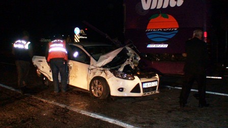Ereğli’de trafik kazası: 1 yaralı