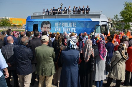 AK Parti Konya 600 araçla Konya’yı dolaşıyor