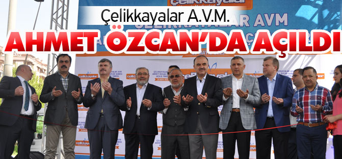 Çelikkayalar Ahmet Özcan’da açıldı