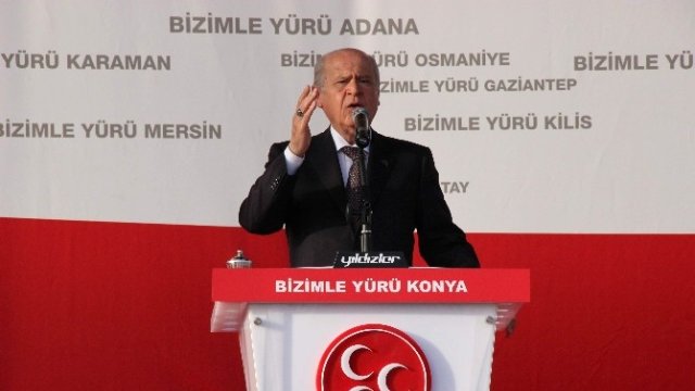 MHP Lideri Bahçeli Konya'da konuştu