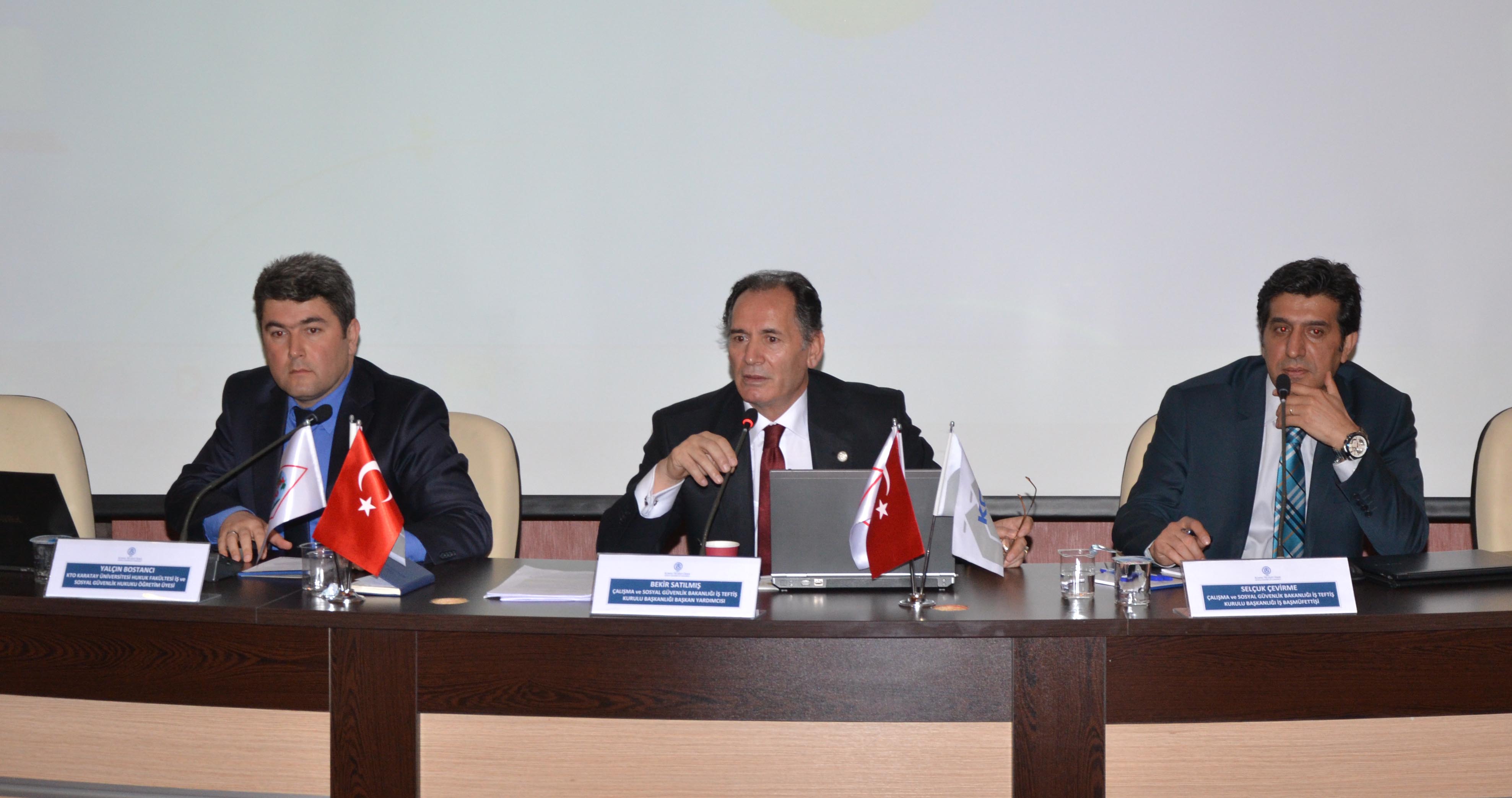 Konya'da İş Teftişi paneli