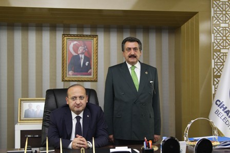Akdoğan’dan Cihanbeyli Belediyesi’ne ziyaret
