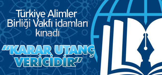 Alimler: karar utanç vericidir