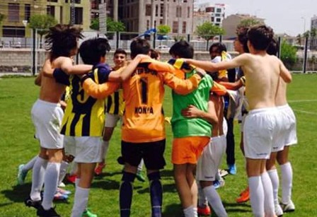 U-14 Ligi 1.kademe şampiyonu Konya Fenerspor