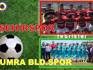 U-16 Ligi Konya İl Birincileri Akşehirspor ve Ç.Çumra Belediyespor