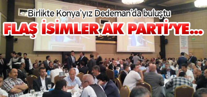 AK Parti'ye flaş isimler mi katılıyor?