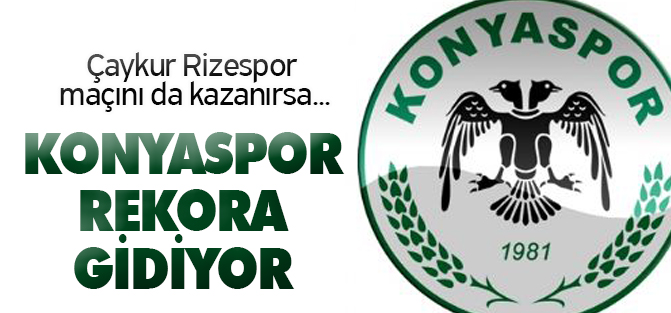 Torku Konyaspor Rekor Peşinde