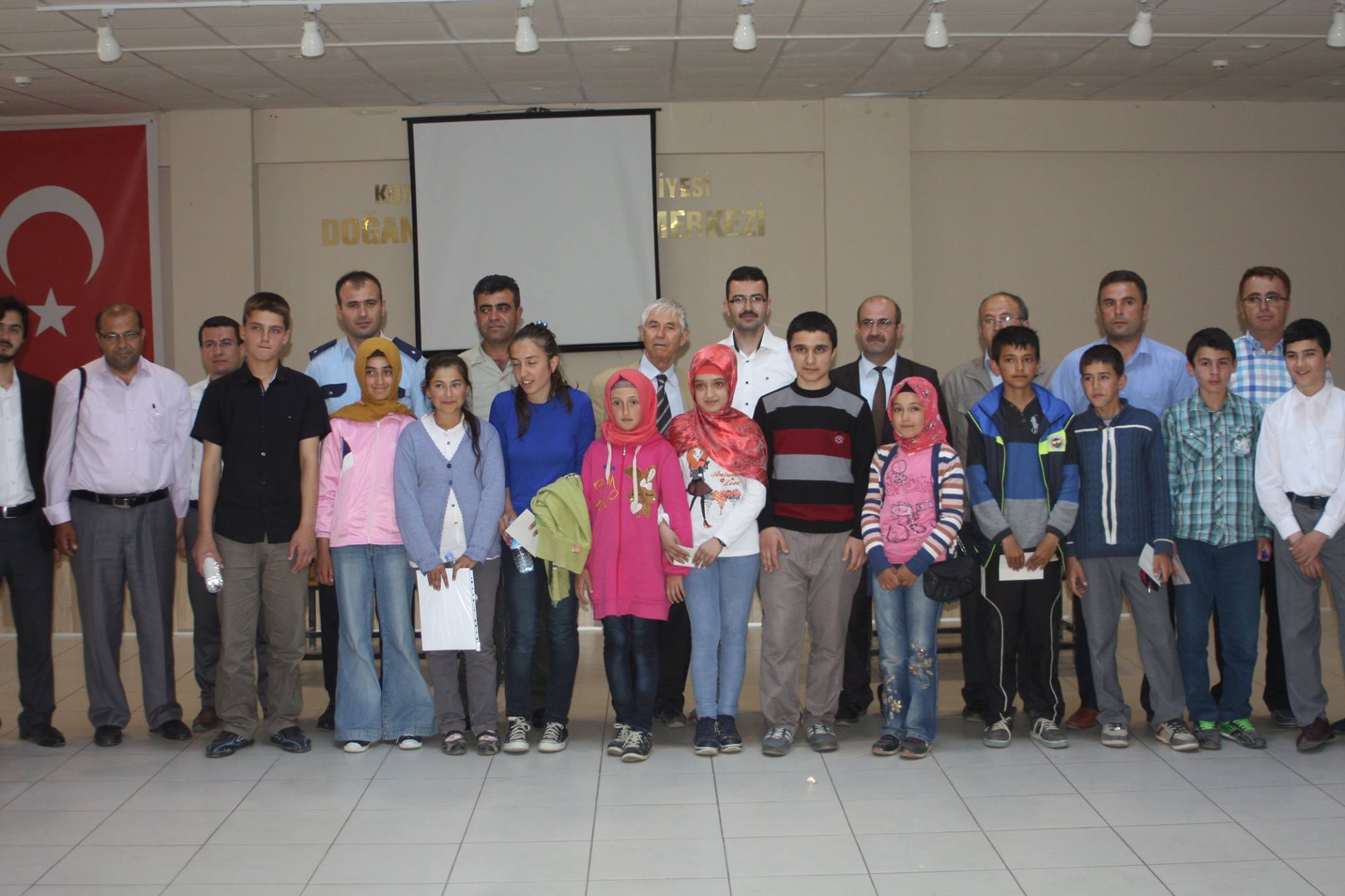 Doğanhisar'da bilgi yarışması sonuçlandı