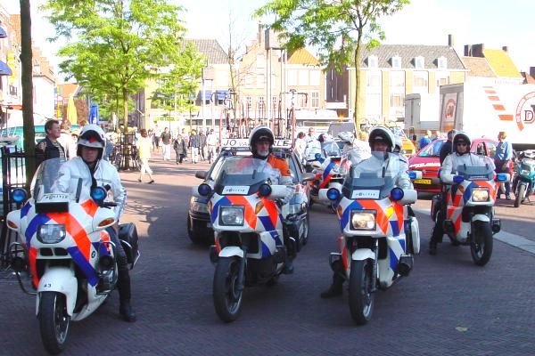 Hollanda’da Polis Eylemi