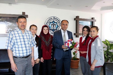 Özaltun’a teşekkür ziyareti