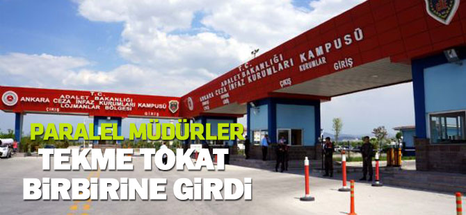 Paralel Müdürler tekme tokat birbirine girdi