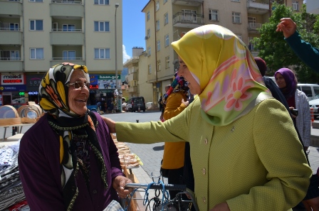 Erdoğan Seydişehirlilerden destek istedi