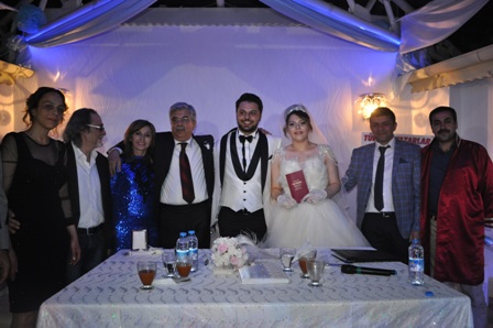 Hasip Celil Kolas oğlunu evlendirdi