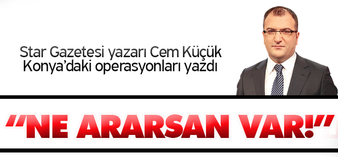 Cem Küçük: Soygun, rüşvet, tehdit, şantaj, ne ararsan var!