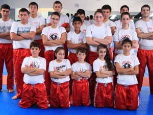 Selçuklu Belediyesporlu  kickboksçular Türkiye şampiyonasında